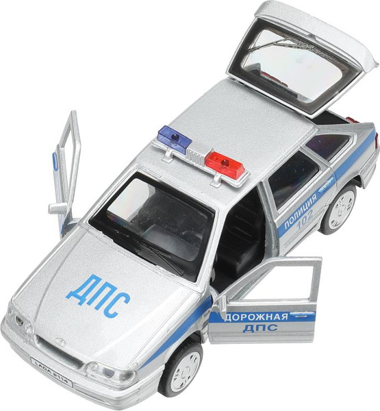 Изображение товара Автомобиль игрушечный Технопарк Lada-2114 Samara Полиция / 2114-12SLPOL-SR-WOD
