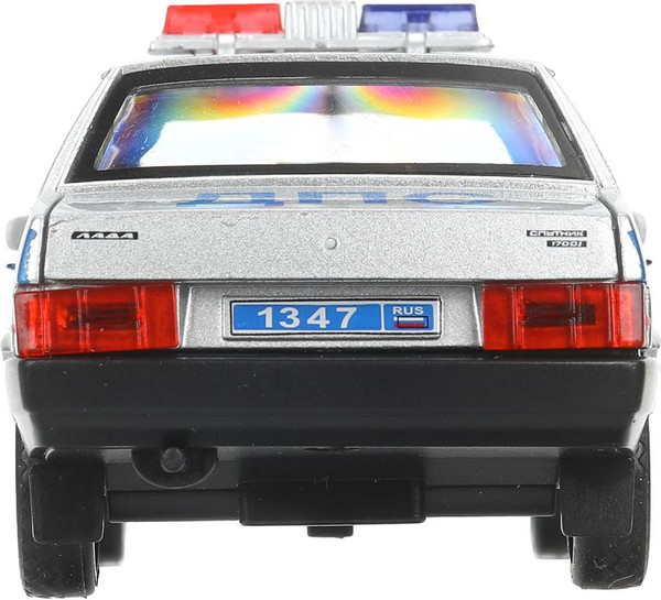 Изображение товара Автомобиль игрушечный Технопарк Lada Ваз-21099 Полиция / 21099-132SLPOL-SR
