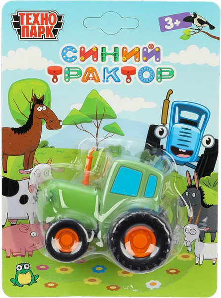 Изображение товара Трактор игрушечный Технопарк Синий Трактор / BLUTRA-7-GN