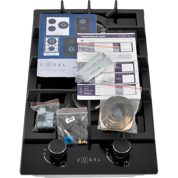 Изображение товара Газовая варочная панель Zugel ZGH292B