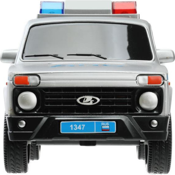 Изображение товара Автомобиль игрушечный Технопарк Lada 4x4 Urban Полиция / URBANBLACK-20PLPOL-SR