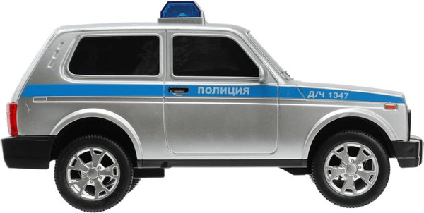 Изображение товара Автомобиль игрушечный Технопарк Lada 4x4 Urban Полиция / URBANBLACK-20PLPOL-SR