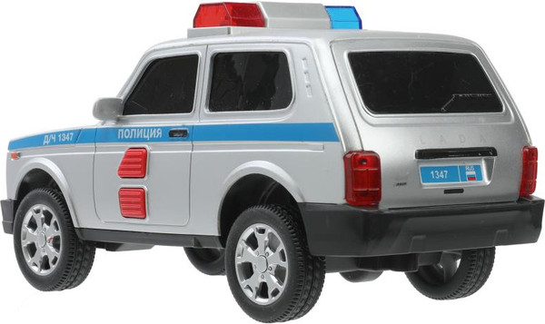 Изображение товара Автомобиль игрушечный Технопарк Lada 4x4 Urban Полиция / URBANBLACK-20PLPOL-SR