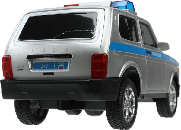 Изображение товара Автомобиль игрушечный Технопарк Lada 4x4 Urban Полиция / URBANBLACK-20PLPOL-SR