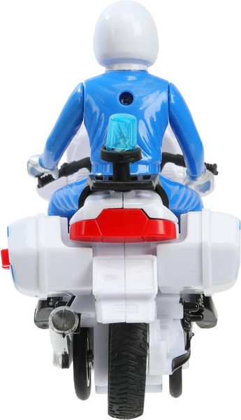 Изображение товара Мотоцикл игрушечный Технопарк Мотоцикл Полиция / MOTOFIG-15PLPOL-WH