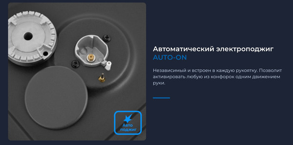 Изображение товара Газовая варочная панель Zugel ZGH290B