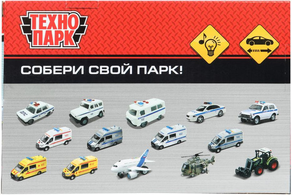 Изображение товара Автомобиль игрушечный Технопарк Полиция / 2311A0116