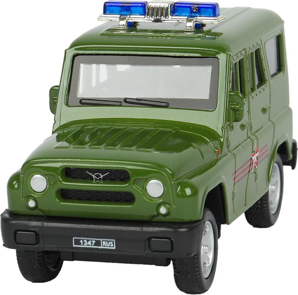 Изображение товара Гараж игрушечный Технопарк Военная / GATE-24-1XCAR-MIL