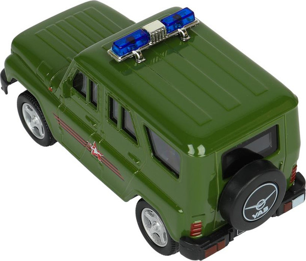 Изображение товара Гараж игрушечный Технопарк Военная / GATE-24-1XCAR-MIL