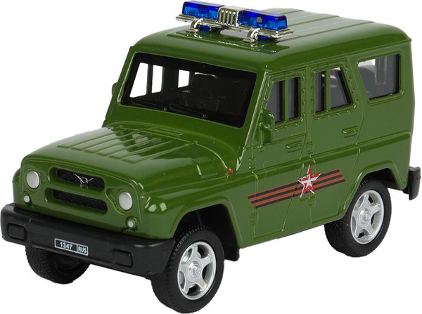 Изображение товара Гараж игрушечный Технопарк Военная / GATE-24-1XCAR-MIL