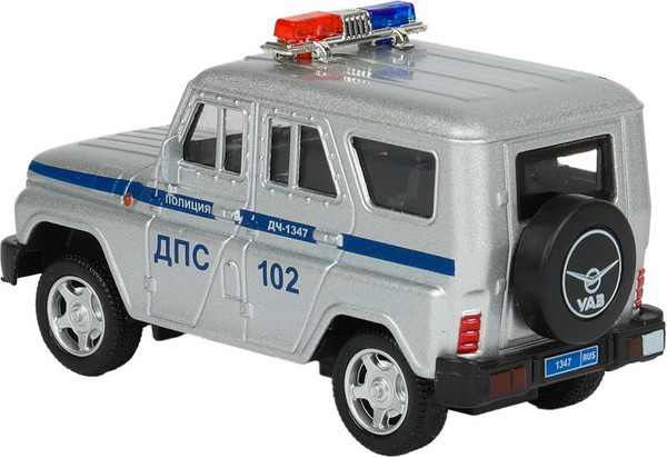 Изображение товара Гараж игрушечный Технопарк Полиция / GATE-24-1XCAR-POL