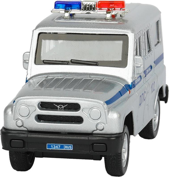 Изображение товара Гараж игрушечный Технопарк Полиция / GATE-24-1XCAR-POL