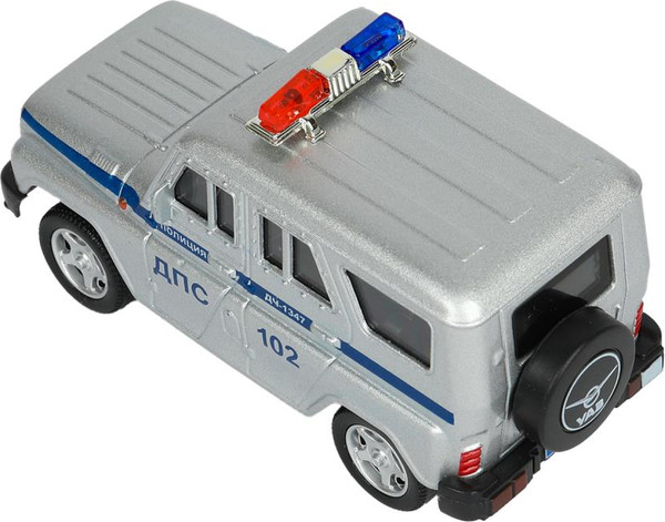 Изображение товара Гараж игрушечный Технопарк Полиция / GATE-24-1XCAR-POL