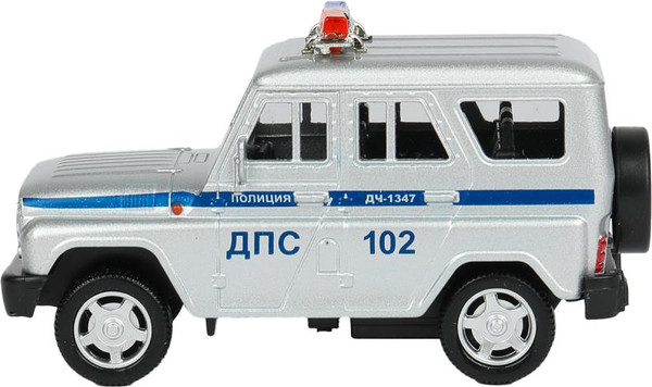 Изображение товара Гараж игрушечный Технопарк Полиция / GATE-24-1XCAR-POL