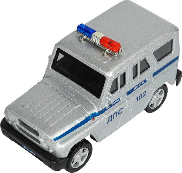 Изображение товара Гараж игрушечный Технопарк Полиция / GATE-24-1XCAR-POL