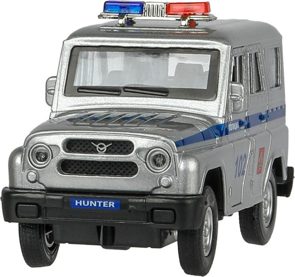 Изображение товара Гараж игрушечный Технопарк Пост Гаи Уаз Хантер / GARAGE-22SL1XCAR-POL-WOD