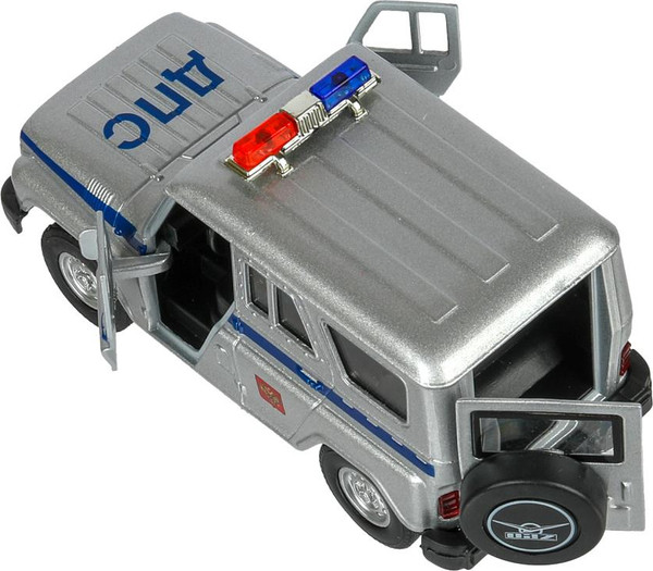 Изображение товара Гараж игрушечный Технопарк Пост Гаи Уаз Хантер / GARAGE-22SL1XCAR-POL-WOD