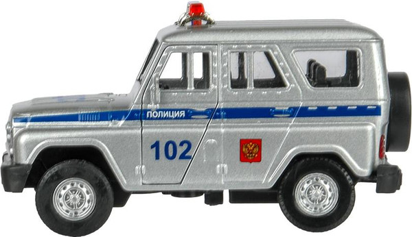 Изображение товара Гараж игрушечный Технопарк Пост Гаи Уаз Хантер / GARAGE-22SL1XCAR-POL-WOD