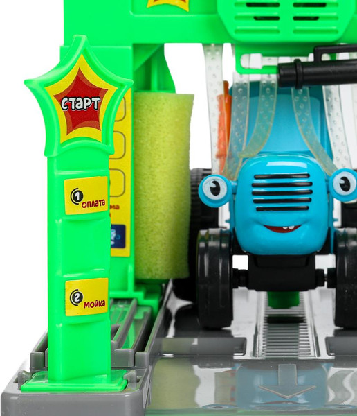 Изображение товара Автосервис игрушечный Технопарк Автомойка / WASHSET-17PLWAT-BLUTRA