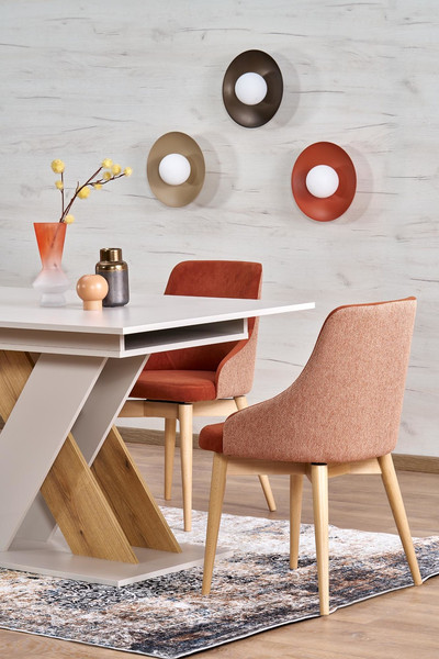 Изображение товара Обеденный стол Halmar Xarelto 130-175x85x76 (кашемир/дуб кремона)