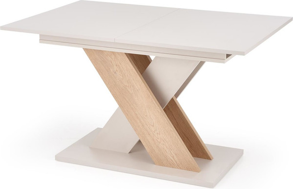 Изображение товара Обеденный стол Halmar Xarelto 130-175x85x76 (кашемир/дуб кремона)