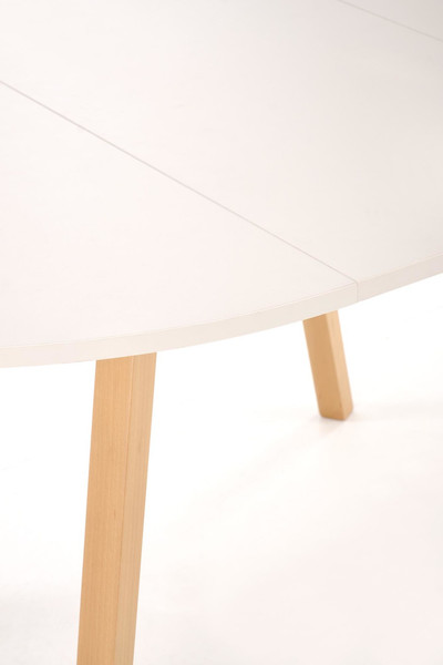 Изображение товара Обеденный стол Halmar Ruben 102-142x102x73 (кашемир/натуральный)