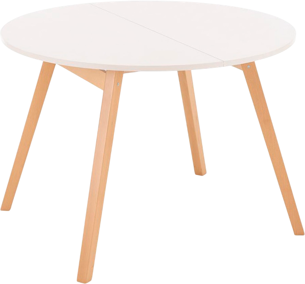 Изображение товара Обеденный стол Halmar Ruben 102-142x102x73 (кашемир/натуральный)