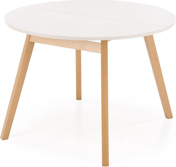 Изображение товара Обеденный стол Halmar Ruben 102-142x102x73 (кашемир/натуральный)