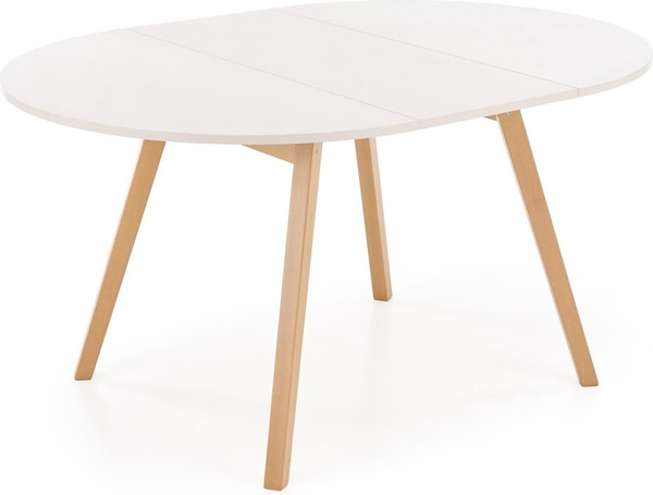 Изображение товара Обеденный стол Halmar Ruben 102-142x102x73 (кашемир/натуральный)