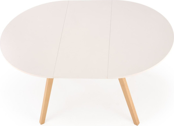 Изображение товара Обеденный стол Halmar Ruben 102-142x102x73 (кашемир/натуральный)