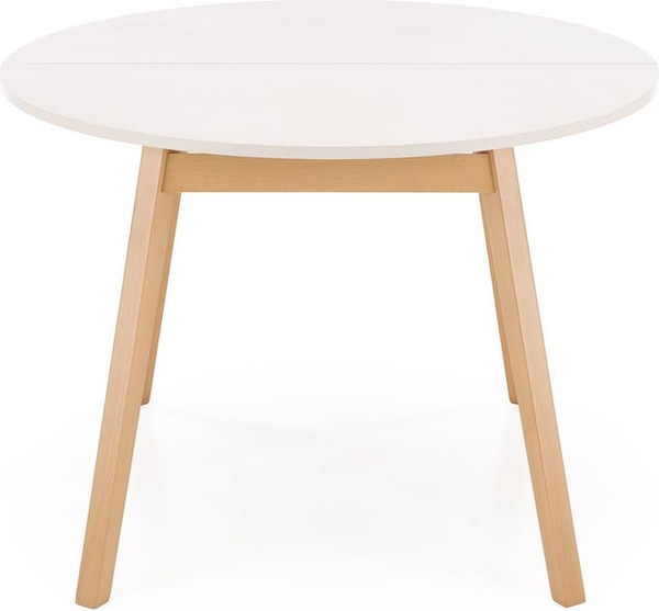 Изображение товара Обеденный стол Halmar Ruben 102-142x102x73 (кашемир/натуральный)