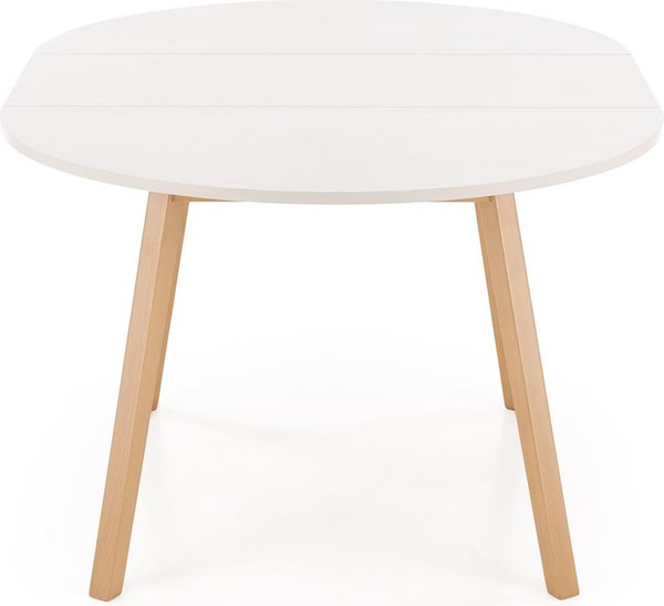 Изображение товара Обеденный стол Halmar Ruben 102-142x102x73 (кашемир/натуральный)