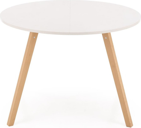 Изображение товара Обеденный стол Halmar Ruben 102-142x102x73 (кашемир/натуральный)