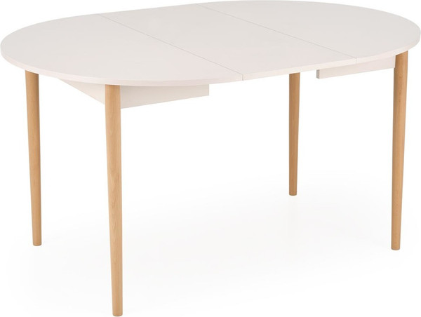 Изображение товара Обеденный стол Halmar Pivot 102-142x102x75 (кашемир/натуральный)