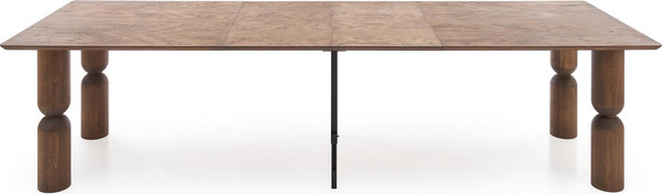 Изображение товара Обеденный стол Halmar Melton 200-300x101x76 (орех светлый/орех светлый)