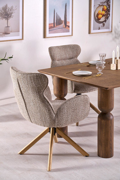 Изображение товара Обеденный стол Halmar Melton 200-300x101x76 (орех светлый/орех светлый)