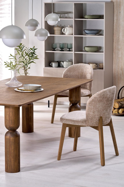 Изображение товара Обеденный стол Halmar Melton 200-300x101x76 (орех светлый/орех светлый)