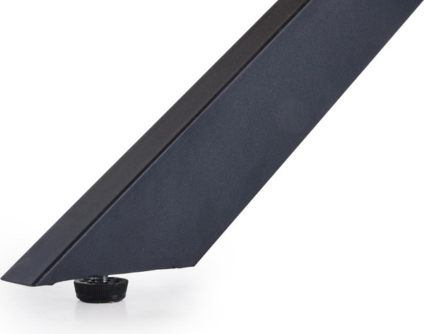 Изображение товара Обеденный стол Halmar Acord 120-200x120x75 (натуральный/черный)