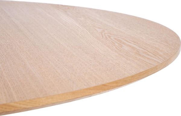 Изображение товара Обеденный стол Halmar Acord 120-200x120x75 (натуральный/черный)