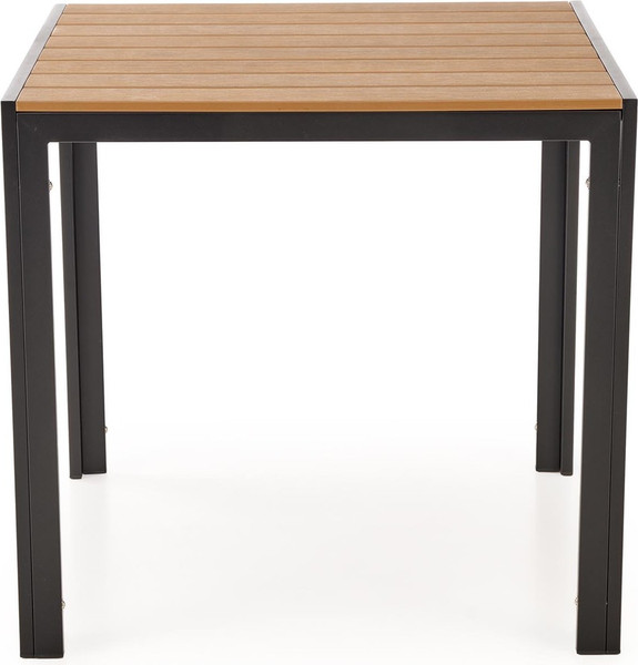 Изображение товара Стол садовый Halmar Fierro K (коричневый/черный)