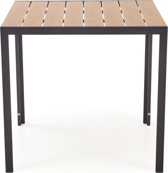 Изображение товара Стол садовый Halmar Fierro K (коричневый/черный)