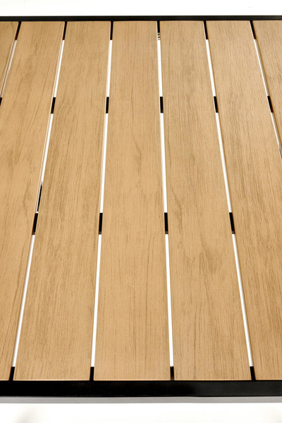 Изображение товара Стол садовый Halmar Fierro K (коричневый/черный)