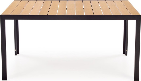 Изображение товара Стол садовый Halmar Fierro P (коричневый/черный)
