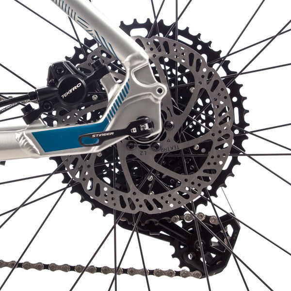 Изображение товара Велосипед Stinger 27.5 Reload Std 27AHD.RELOSTD.18SL4 (серебристый, разобранный, в коробке)