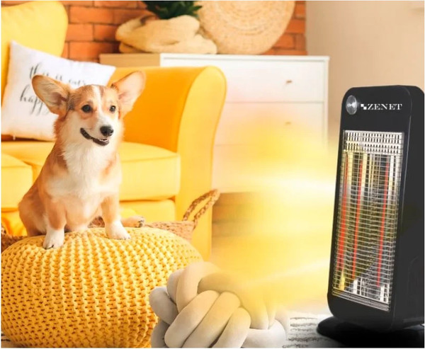 Изображение товара Инфракрасный обогреватель Zenet ZET-517 (черный)