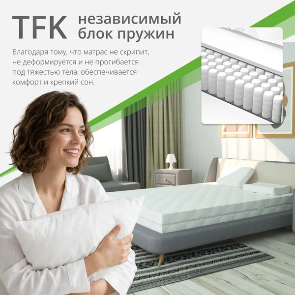 Изображение товара Матрас EOS Идеал 1а 170x200 (премиум Aloe Vera)