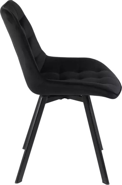 Изображение товара Стул Signal Monti Velvet (Bluvel 19 черный/черный)
