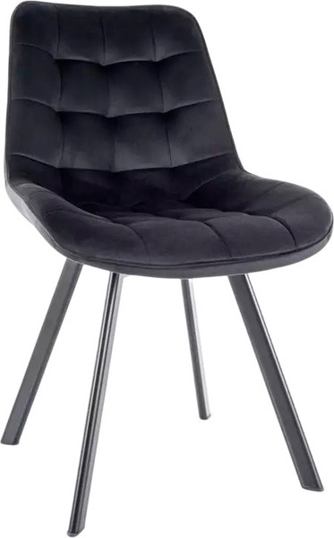 Изображение товара Стул Signal Monti Velvet (Bluvel 19 черный/черный)