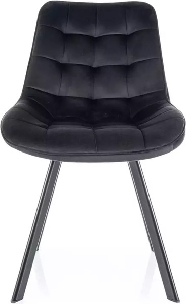 Изображение товара Стул Signal Monti Velvet (Bluvel 19 черный/черный)