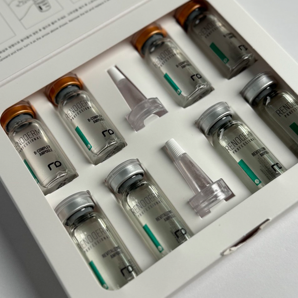 Изображение товара Набор косметики для лица Renoderm Ampoule Series Сыворотка Revitalizing+Сыворотка B-Complex (8x10мл)